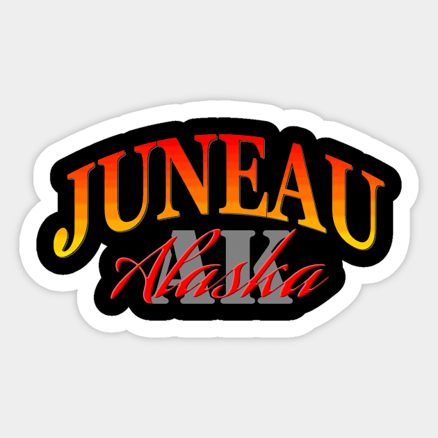 City Pride: Juneau, Alaska Sticker by Naves